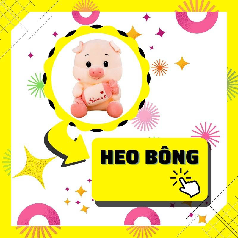 Gấu bông heo